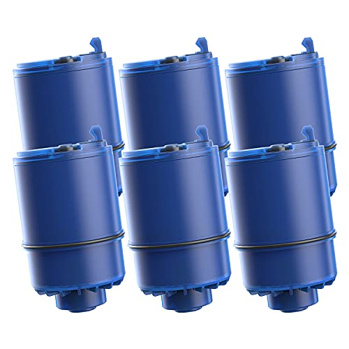 6 Pack Faucet Filter Replacement for All PUR®Plus, PUR® Water Filter Replacement, Pur® Filter Replacement RF-9999®, NSF 42 Certified, 1800-Gallon