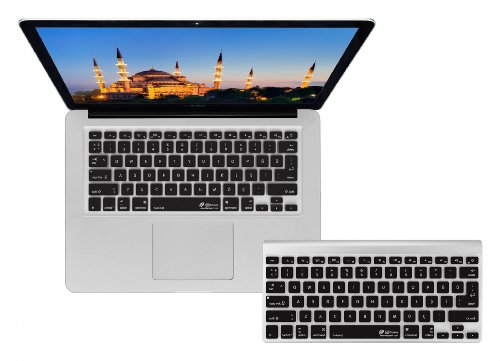 KB Covers Turco ISO Teclado Protectora para Macbook, Air, Retina, Pro & Wireless Teclado (türkçe klavye kapagi)
