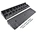Getanye 2 Pack 4'' Rubber Curb Ramp Heavy Duty Loading Curb Ramps Driveway Curb Ramp Rubber Slope Ramp for Cars RV Trucks Bicycles Motorcycles - 22000lbs/10Ton Load Capacity