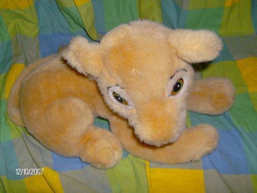 Simba Roi Lion peluche de 30 cm idéale comme cadeau d'anniversaire