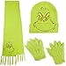 Produktbild The Grinch Winter-Accessoires Set für Damen Herren Teens - Mütze, Schal & Handschuhe