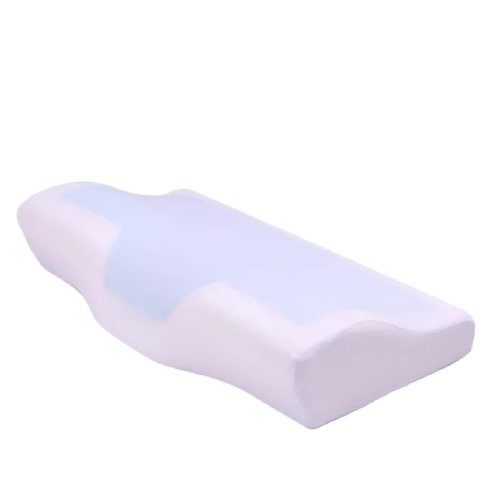 PJFCEWFDGX Memory Foam Pillow Summer Ice Silk Shape Slow Rebound(WHITE)