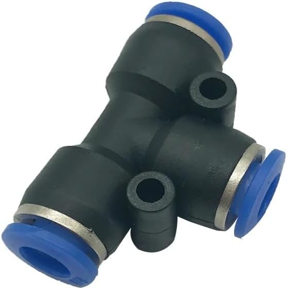 10 Pc Low Pressure Atomizing Misting Nozzle Spray Injector Atomization Head Mister Mist Spraying System(Tee)