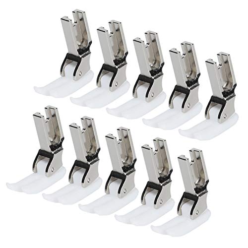 Accesorios de pie prensatelas para máquina industrial, 10 piezas miniatura 4