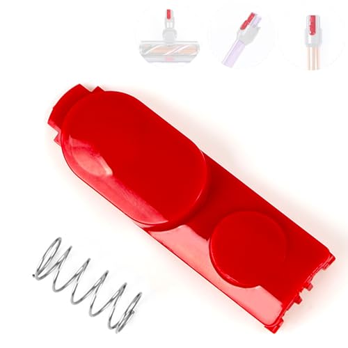 KiimSin Clip Latch Tab Button for V7 V8 V10 V11 V12 V15 Vacuum Cleaner Replacement Parts, Improved Durable Power Switch, Clip Latch Tab Button with Spring