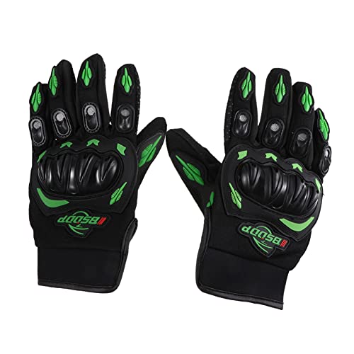 HAPINARY Guantes De Motocicleta para Adultos Guantes De Montar Transpirables y Antideslizantes Guantes De Exterior para Hombre Talla