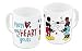 Minnie & Mickey Mouse Love Tasse, 325 ml