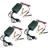 3Pc 12V Battery Charger and Maintainer with Short Circuit Protection and Smart 3...