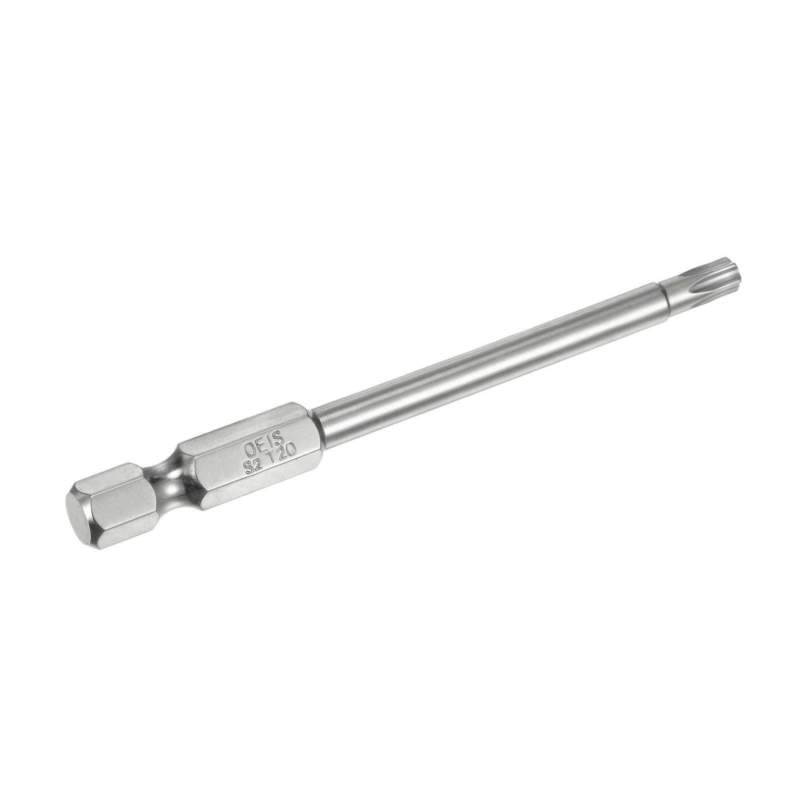 HARFINGTON 2 X T20 Sicherheits-Torx-Bits – 6,35 Mm Sechskantschaft, 7,6 Cm Lang, Magnetisch, Aus S2-Stahl