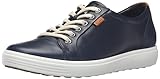 ecco shoes b2b Sohle: Gummi ECCO Damen SOFT7W Sneakers, Blau (1038marine), 41 EU