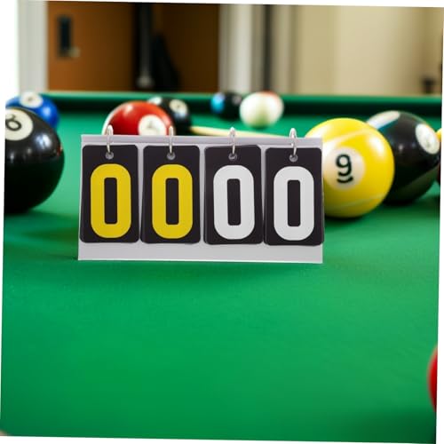Marcador portátil portátil para billar y tenis de mesa miniatura 4