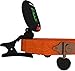 Tuner On Guitar - Clip-On Tuner for All Instruments, Guitar, Ukulele, Bass, Violin, Chromatic Tuning Modes, Fast & Accurate, Easy to Use, Auto Power Off, Battery Included.