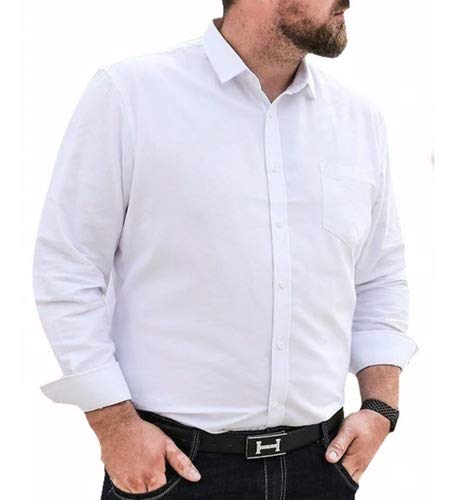 Camisa Social Manga Longa Plus Size