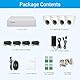 Westshine Sicherheit IP-Kamera-System, 4K 10CH NVR und 4pcs 1080P Dome verdrahtet CCTV-Kameras, Home Surveillance POE NVR Kits, Smart Motion Detection,Remote Access,Festplatte Nicht enthalten