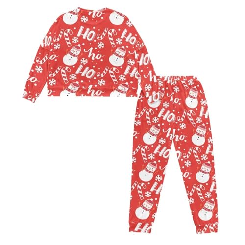 Image of Womens Lounge Set Long Sleeve Soft Pajama Sets