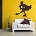 Produktbild Lkfqjd  Vinyl Aufkleber Sport Eiskunstlauf Club Sport Frau Tanzen Skater Wandtattoo Eislaufen Schule Kinderzimmer Dekor Wandbild 57 * 57 Cm