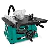 Vonroc Table Saw without Base Frame and Guide Rail 1500 W Table saw with dust extraction 5000 rpm diameter 210 mm including mitre guide and 40T saw blade