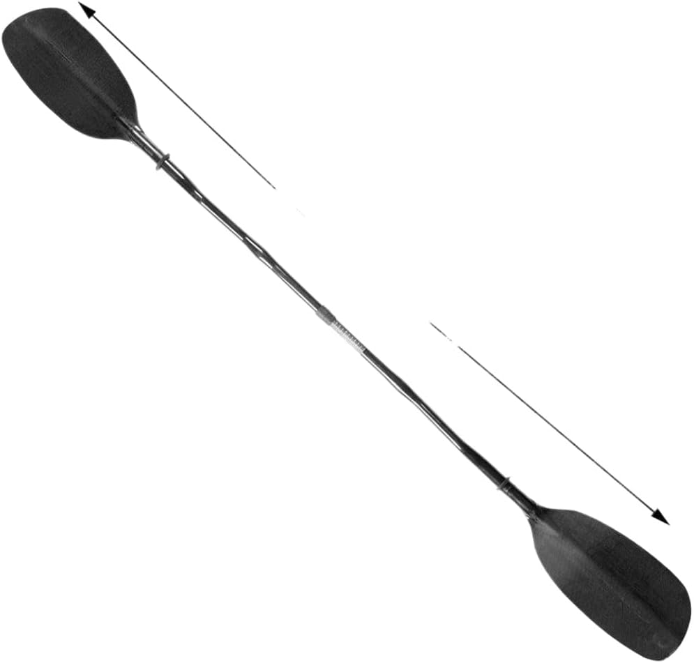 100% フルカーボンファイバーの急流パドル、カヤックボート用の曲がったシャフト軽量パドル