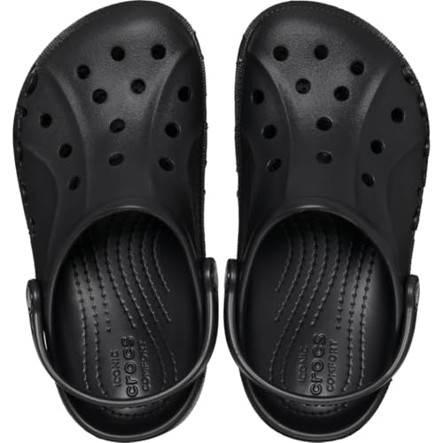 Crocs Unisex-Child Via Clog, Slip-on Shoes for Kids and Toddlers, Black, 6 Toddler by Crocs - Image 3