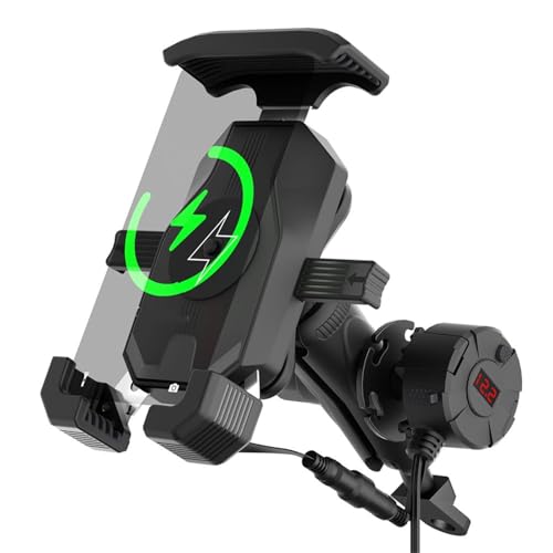 Support téléphone portable pour moto antichoc évitant les pannes de batterie