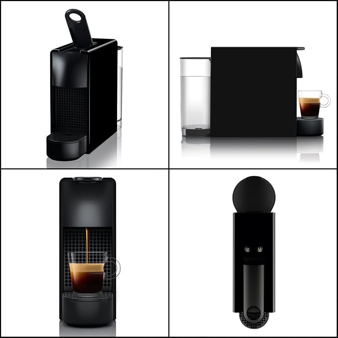 Amazon | カプセル式コーヒーメーカー エッセンサ ミニ ピアノブラック