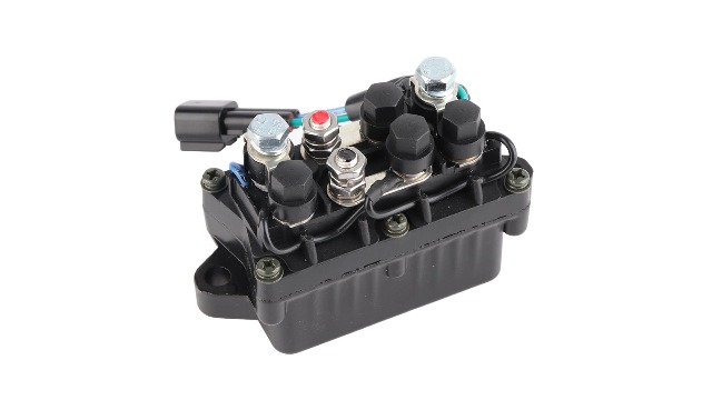 Relais Power Trim 12V Pour Moteur Hors-bord Yamaha 250HP - Remplacement Référence 61A81950100, En Alliage, Installation Facile