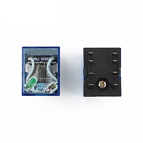 Relé general MY2NJ con base zócalo DPDT micro mini interruptor electromagnético AC 110V de 8 pines 7