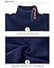 BASADINA Boys Turtleneck Sweater Kids Youth Fashion Long Sleeve Knit Pullover High Collar Cotton Warm Sweaters 5-14 Years Dark Blue