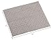 Global Industrial Single Layer Absorbent Pad, Universal Pad, Medium Weight, 15
