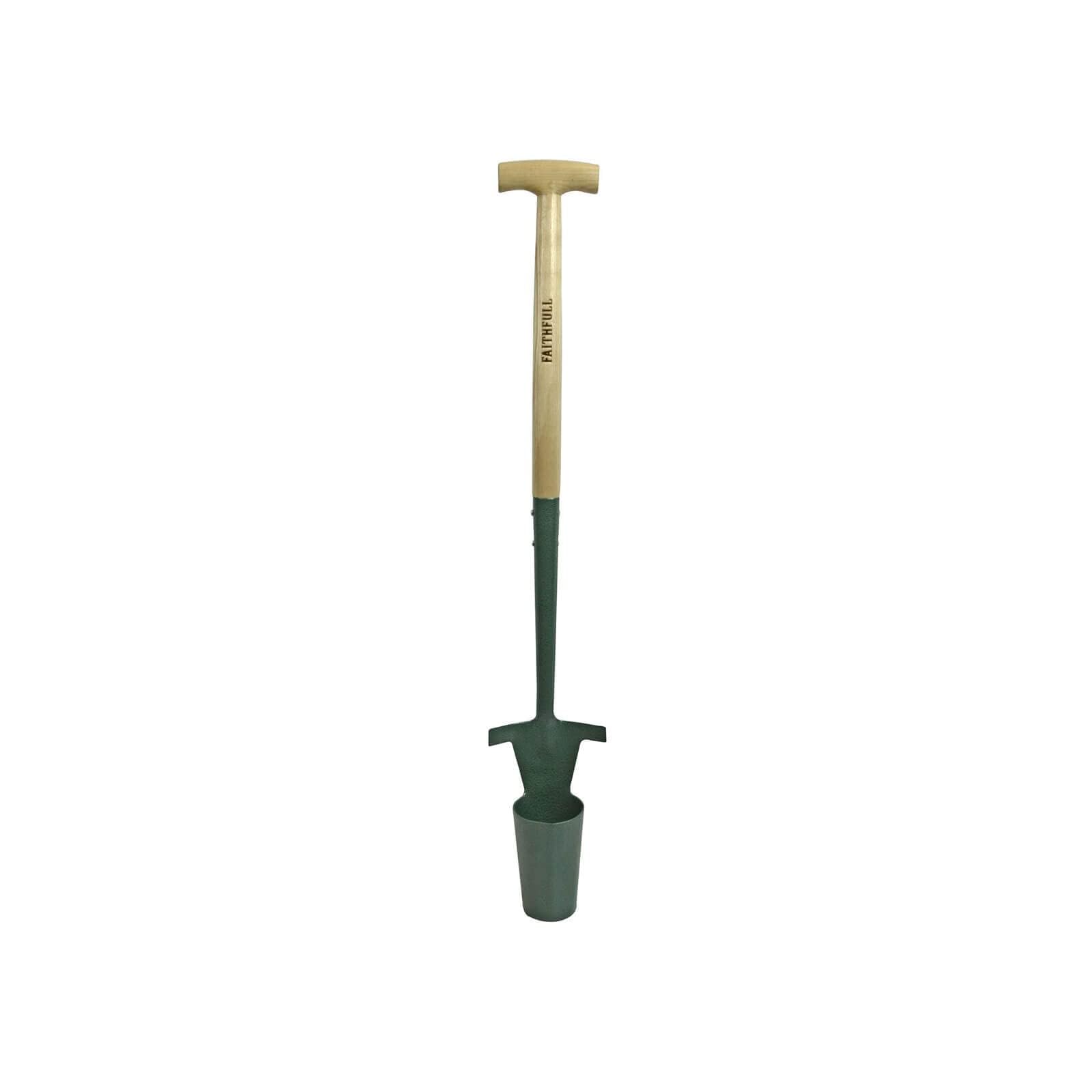 Faithfull Tools FAICOUBULB Countryman sadzarka z długim uchwytem, niebieska, 16 x 98 x 10 cm
