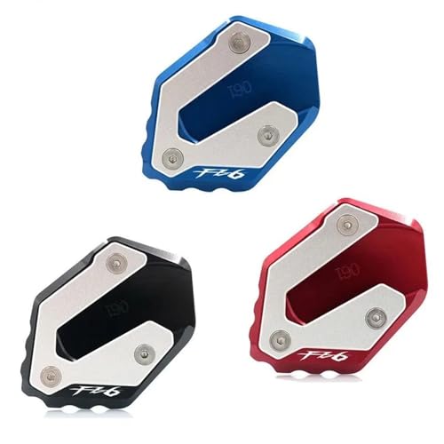 Béquille pied latérale FZ6 Fazer : plaque de support en aluminium CNC haute résistance - 3