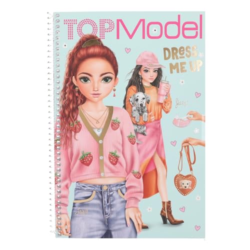 Álbum para colorear TOP Model Dress Me up Lexy y Janet
