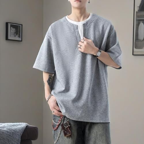 Amazon | [Zenbrozee] tシャツ メンズ 半袖 無地 なレイヤーのVネ