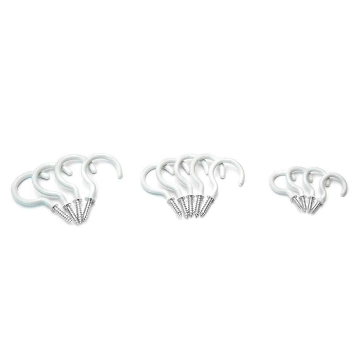 MUSISALY Sheep Eye Socket Ring Set Hooks Threaded Hook DIY Jewelry Home Decor Easy Install