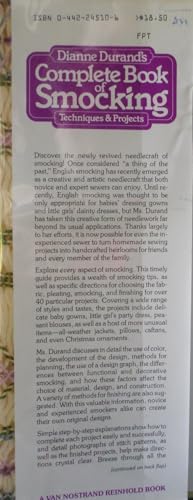 Dianne Durand's Complete book of smocking