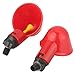 Sikye Feed Bird Water Coop Chicken Drinking Drinker Poultry Automatic 15Pcs Cups Patio & Garden (Red, One Size)