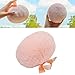 Large Powder Puff, Soft Makeup Puff Ball Round Body Powder Pufff with Ribbon Handle for Face and Body Makeup