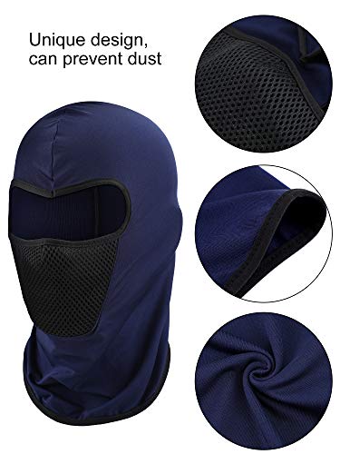 Blulu 6 Pieces Balaclava Ski Mask Sun Protection Full Face Cover Breathable Balaclava Face Mask for Motorcycle and Cycling - Image 6
