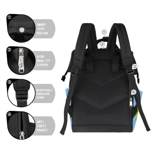 Image of Dinosaur Diaper Backpack for Baby Boys