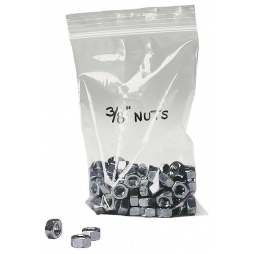 Value Brand, 5ZW47, Reclosable Bag, 15In L, 12In W, 4 mil, PK100