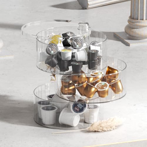 Cociat COC-CPS101 3-Tier Coffee Capsult Holders Clear Plastic K Cup Holder thumb #6