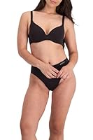Berlei Women's Underwear Cotton Blend Barely There Cotton Rich Contour Bra, Black, 18C