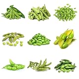 semillas de frijol edamame, raras edamame de invierno, resistentes para jardín, jardín perennes resistentes 25pcs