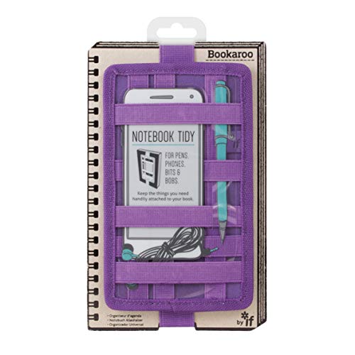 Bookaroo Notebook Tidy - Purple