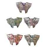 Zoom IMG-2 lxjlxd falso collare floreale scialle Zoom IMG-2 lxjlxd falso collare floreale scialle