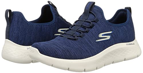 Skechers Men's Gowalk Flex-Athletic Slip-On Casual Walking Shoes With Air Cooled Foam Sneakers, Navy/Blue 2, 16 #TOP7
