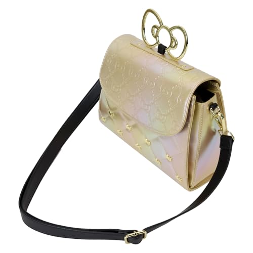 Loungefly Sanrio 50th Anniversary Gold Crossbody Bag3
