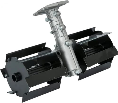 Generico Accessorio Zappe per decespugliatore a Scoppio Gruppo zappette motozappa Fresa ingranaggio Zappe 9 Denti Ø26 mm, Adatto a Decespugliatori Motore 52cc