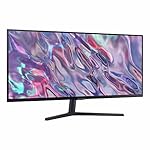 SAMSUNG 34" ViewFinity S50GC Series Ultra-WQHD Monitor, 100Hz, 5ms, HDR10, AMD FreeSync, Eye Care, Borderless Design, PIP, PBP, LS34C502GANXZA, 2023, Black - Image 2