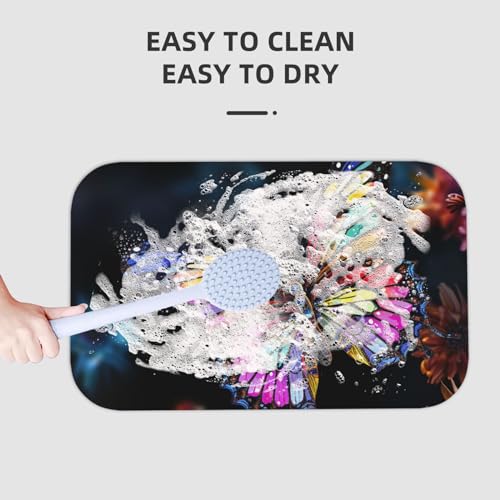 Tapis de bain super absorbant en diatomée séchage rapide